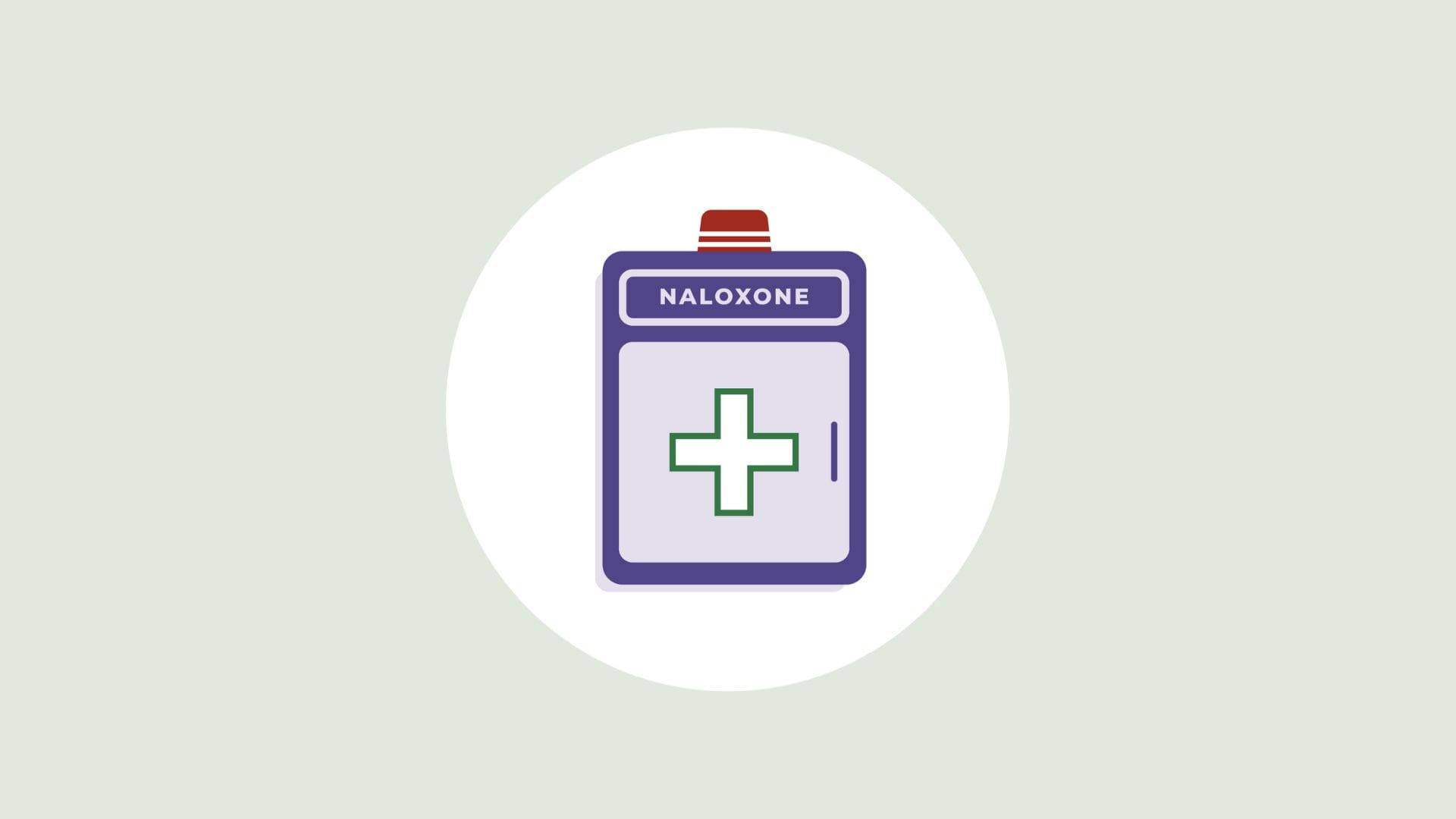 Wall-Mounted Naloxone Icon